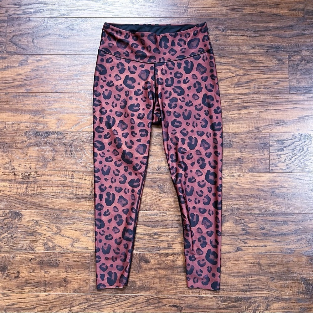 ARX Lab • AR-33 Alpha 7/8 Leggings rust brown black leopard print cheetah